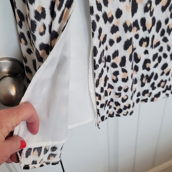 Loft Ruffle Flutter Sleeve Midi Dress - Picture 3 of 5